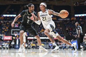 RaeQuan Battle is back on the upswing, WVU ends losing skid with 77-67 win